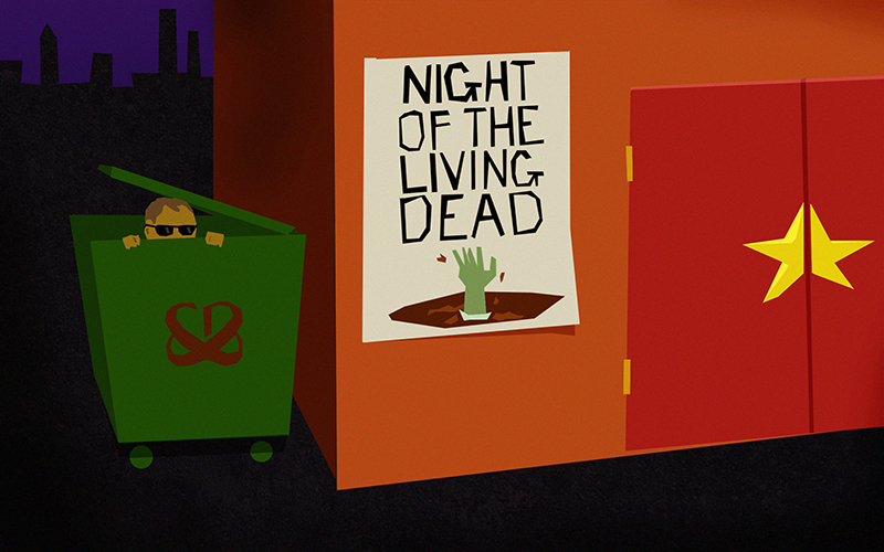 The Living Dead: Babcock emerges as mystery cinema owner