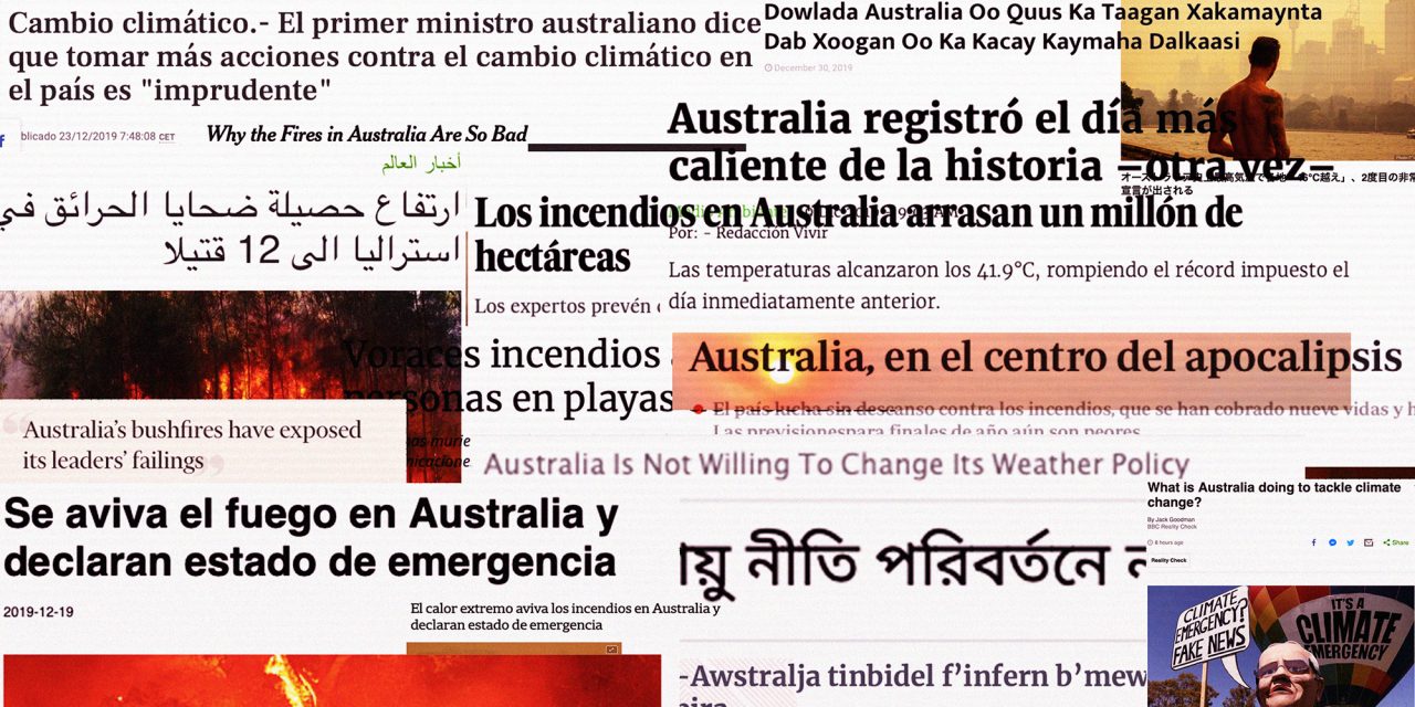 Destruction and climate denial — Australia’s bushfires seen from abroad