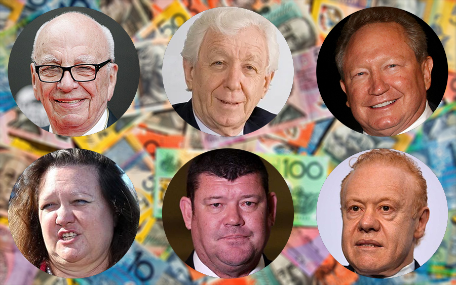 Ranking Australia’s billionaires as taxpayers