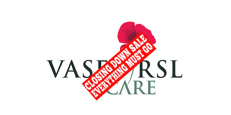 Logo of email from Mike O'Meara, Chair, Vasey RSL Care: "We need your help to secure the future of Vasey RSL Care"