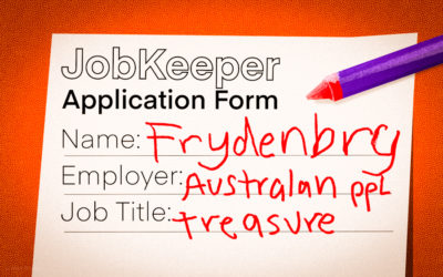 JobKeeper v Jobseeker: do Australians fill out the form for Treasurer Josh Frydenberg?