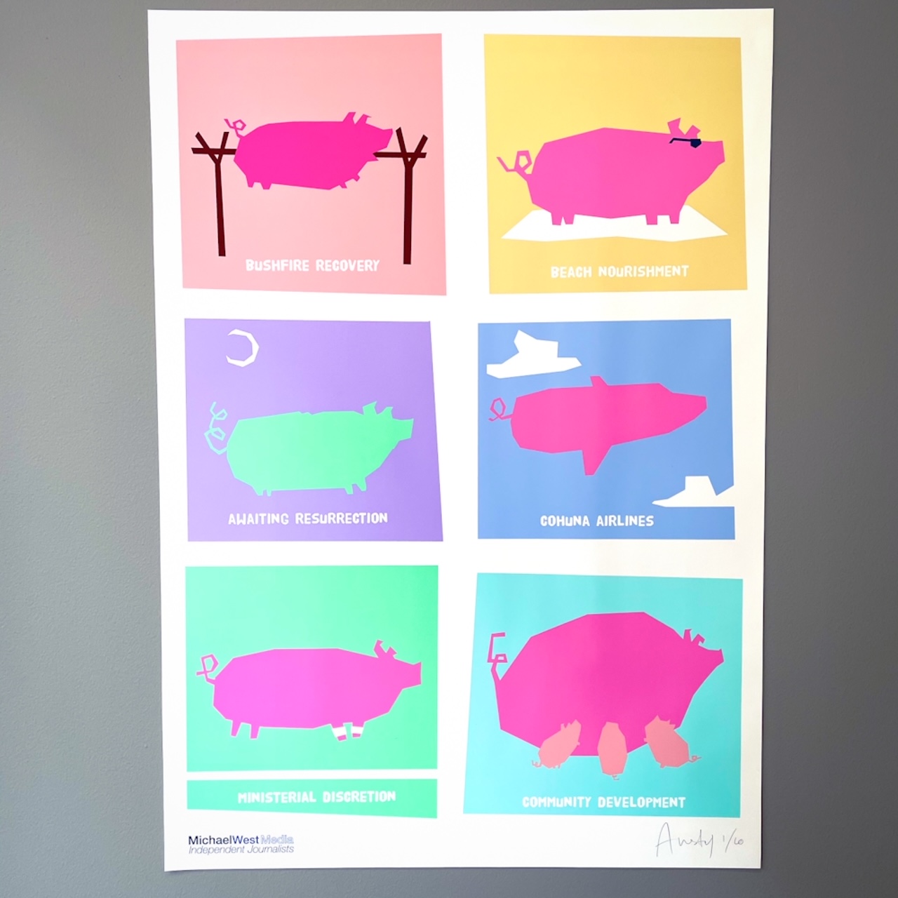 Alex Anstey limited edition print Alex Anstey limited edition print