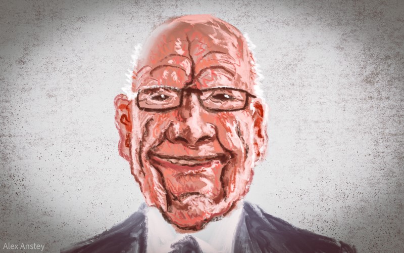 Rupert Murdoch media mogul