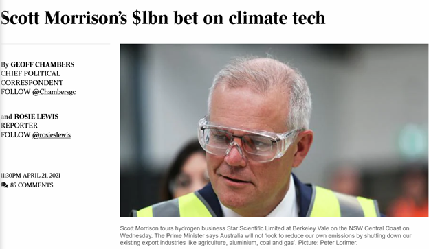 ScoMo's $1bn bet