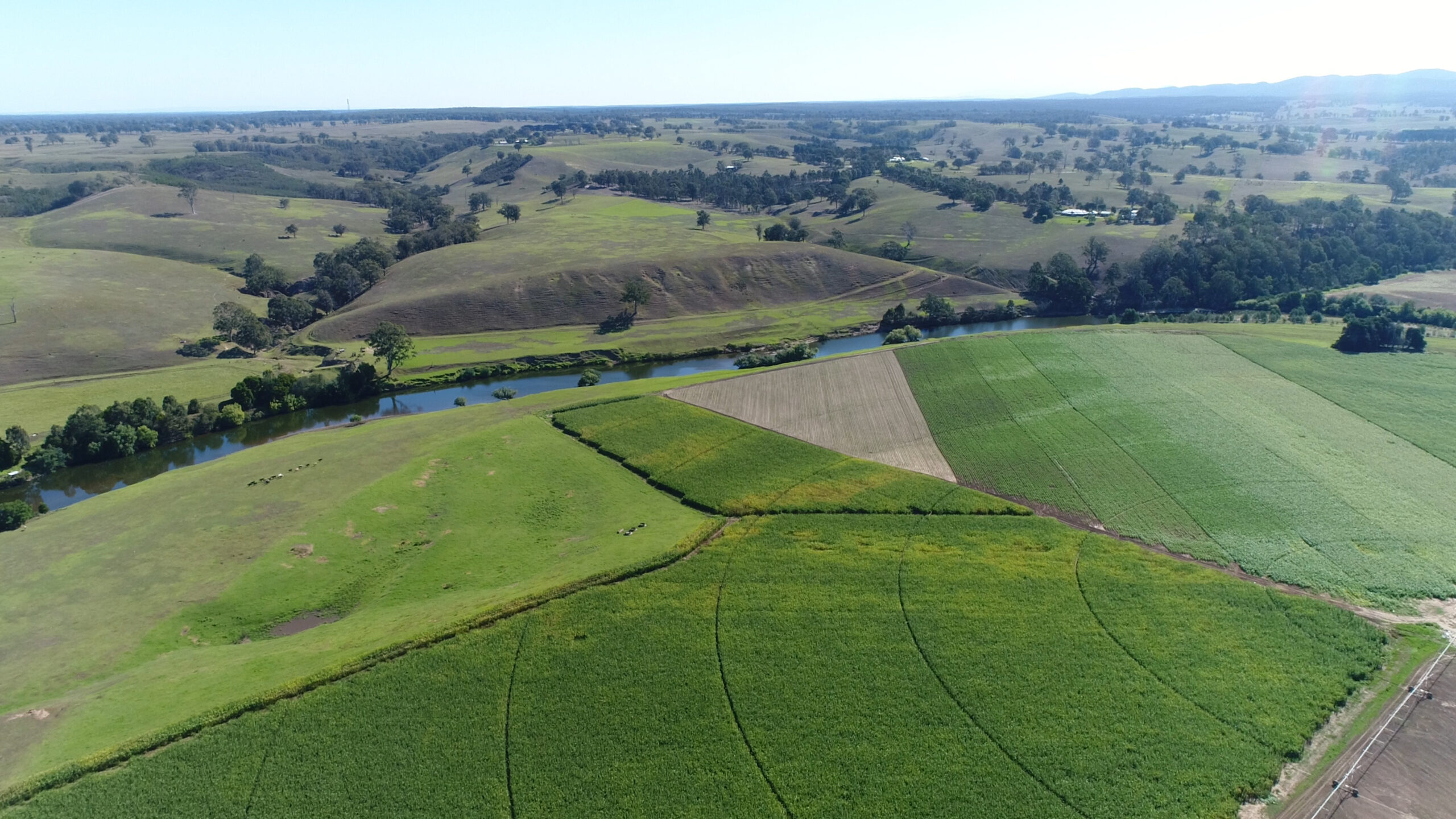 LINDENOW FLATS AND MINE SITE BEHIND