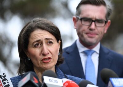 Gladys’ leadership rumours rise as rival Perrottet embroiled in scandal