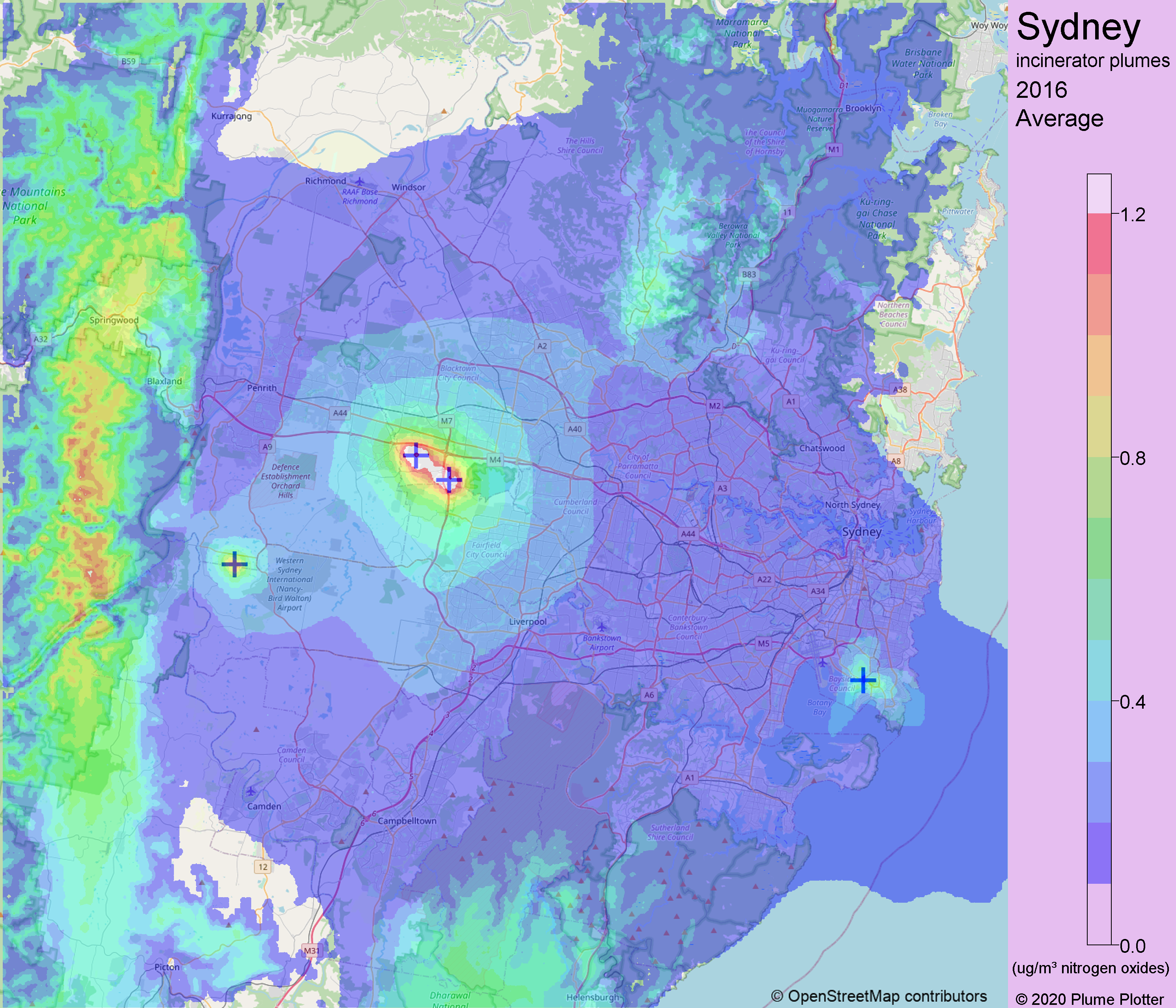 emissions, toxic, incinerator, dioxins, Greater Sydney