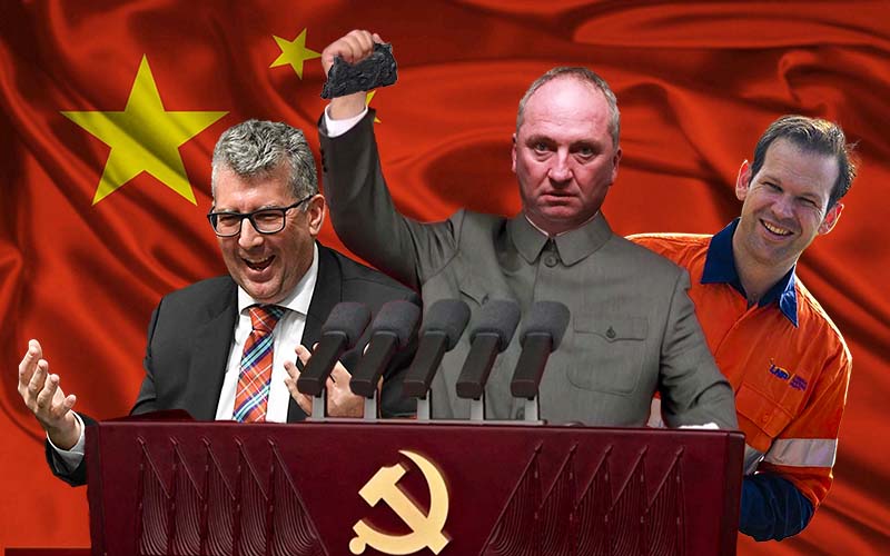 Barnaby Joyce, Keith Pitt, coal